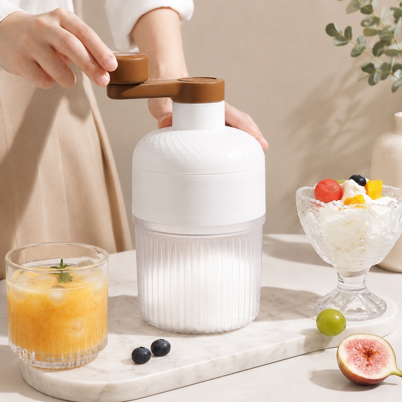 Home Barber - Portable Manual Ice Shaver Snow Cone