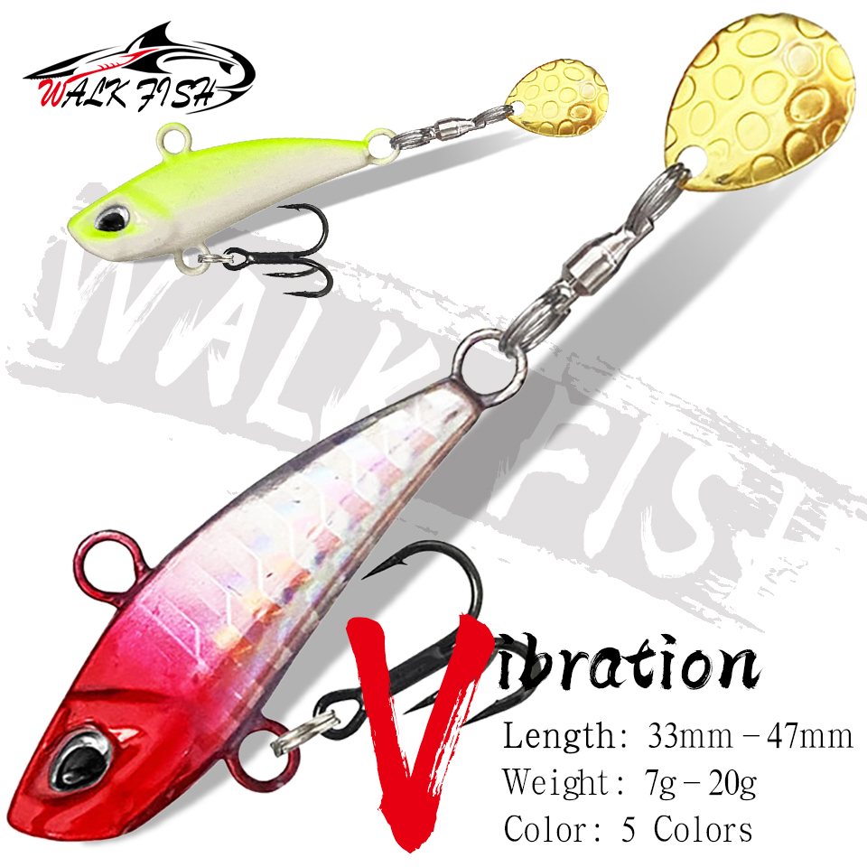 Ice Pick Pick - WALK FISH 7G/10G/15G/20G Sinking VIB Metal