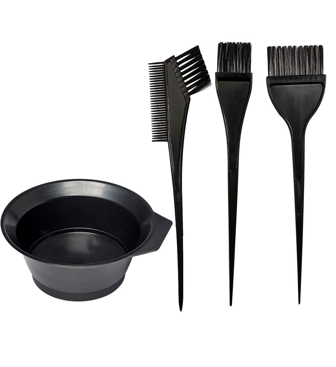 4Pcs Home Salon Hair Dyeing Br - Home Barber ulasan dan harga