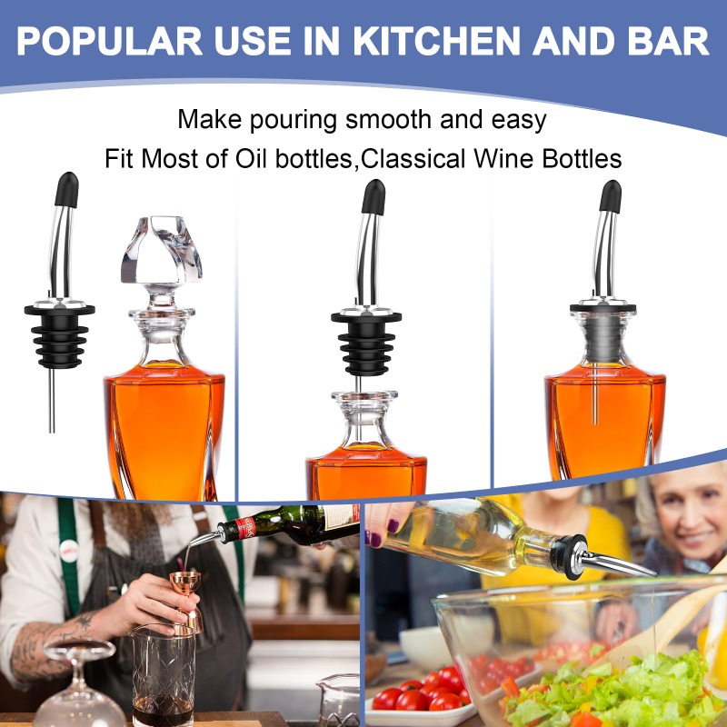 Stainless Steel Wine Bottle St - Bitters Bottle Set ulasan dan harga