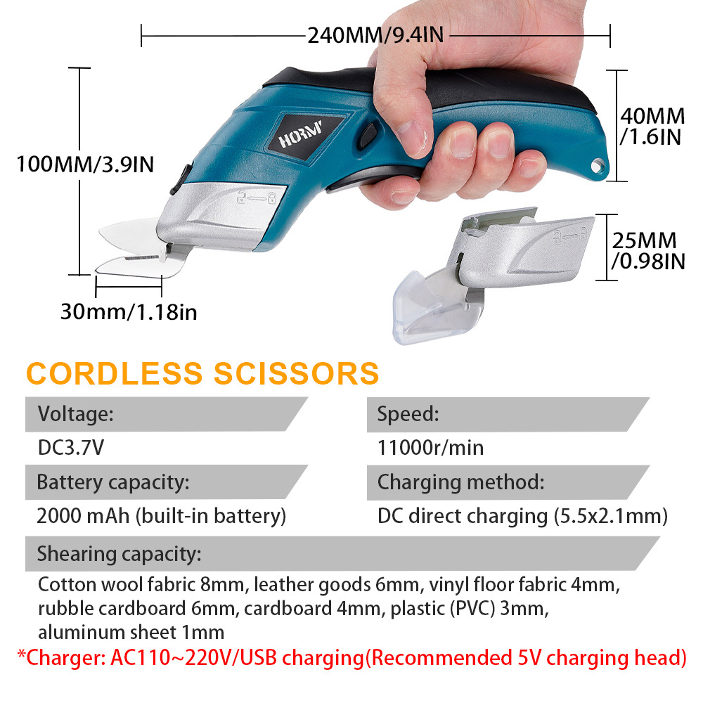 Hormy 3.6V Charging Small Scis - Home Bar Supplies ulasan dan harga