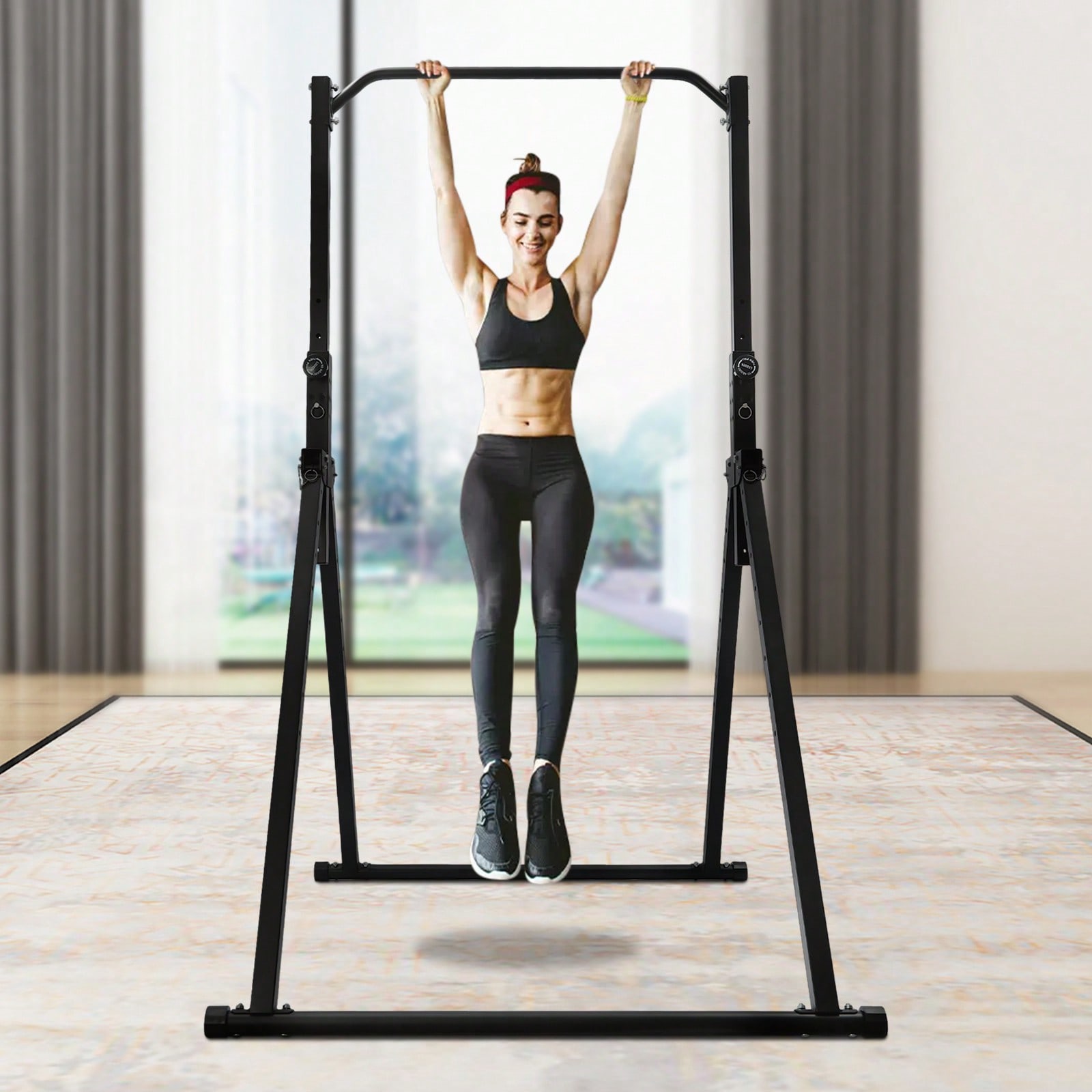 Triangular Pull Up Station Pul - Home Bar And Gym ulasan dan harga