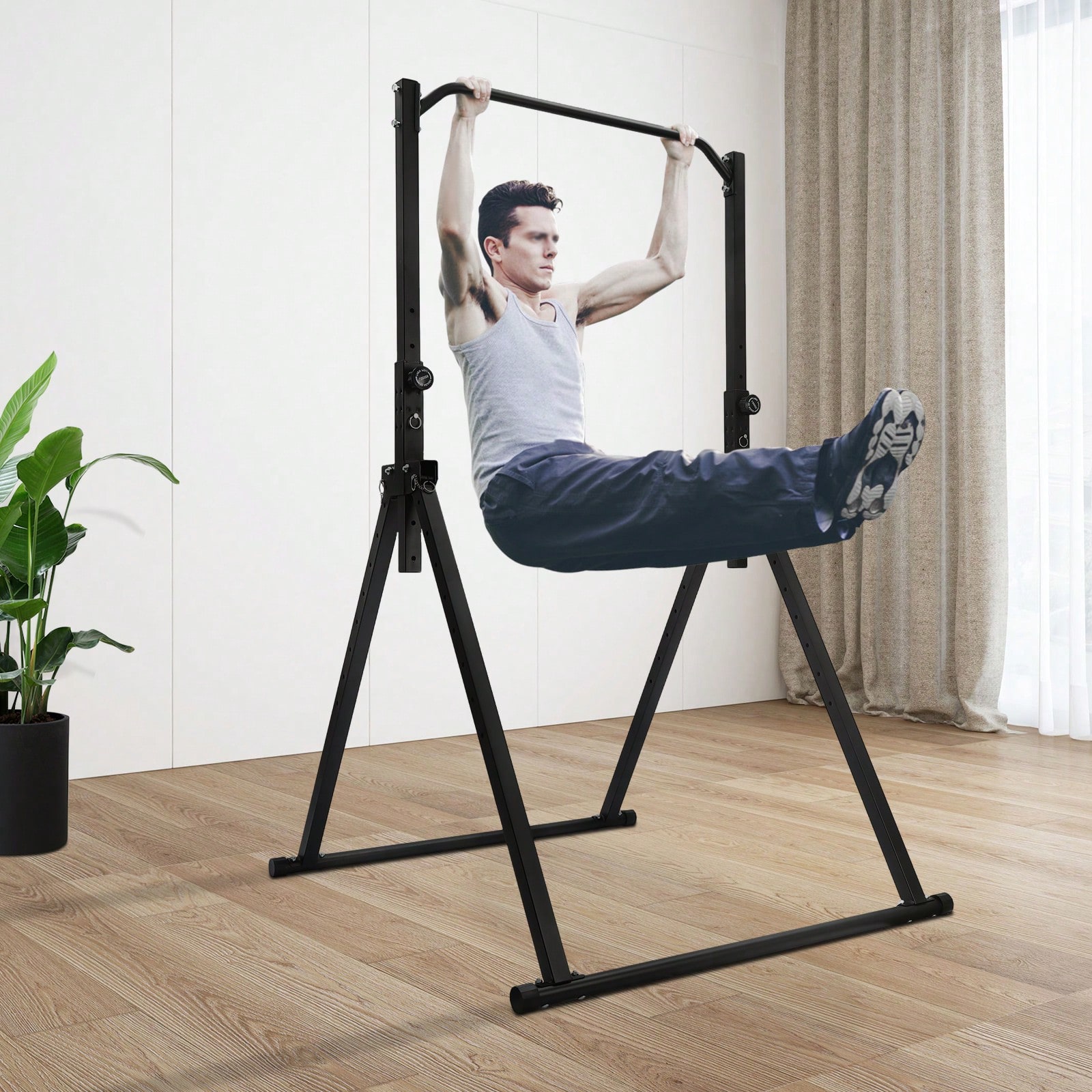 Triangular Pull Up Station Pul - Home Bar And Gym ulasan dan harga