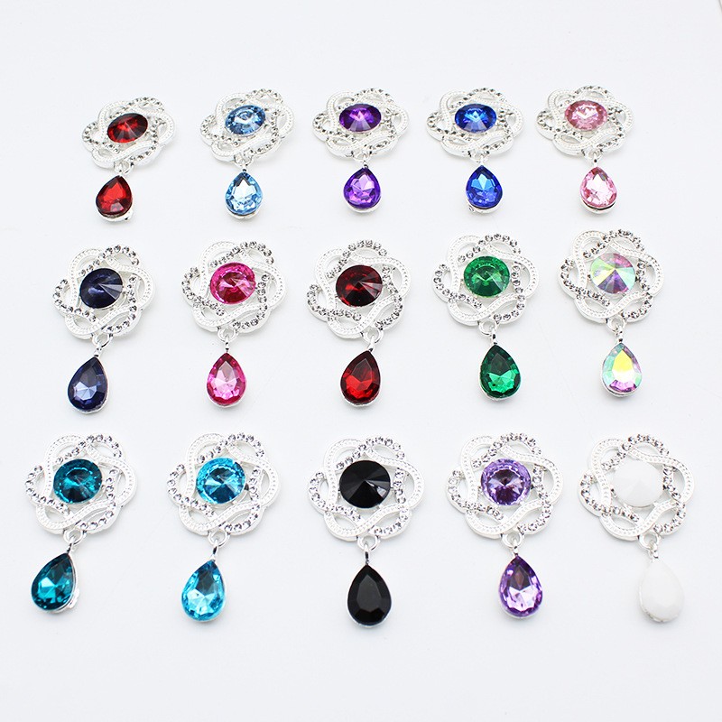 Shiny 28*45MM 5Pcs Crystal Rhi - Cocktail Recipe Book ulasan dan harga