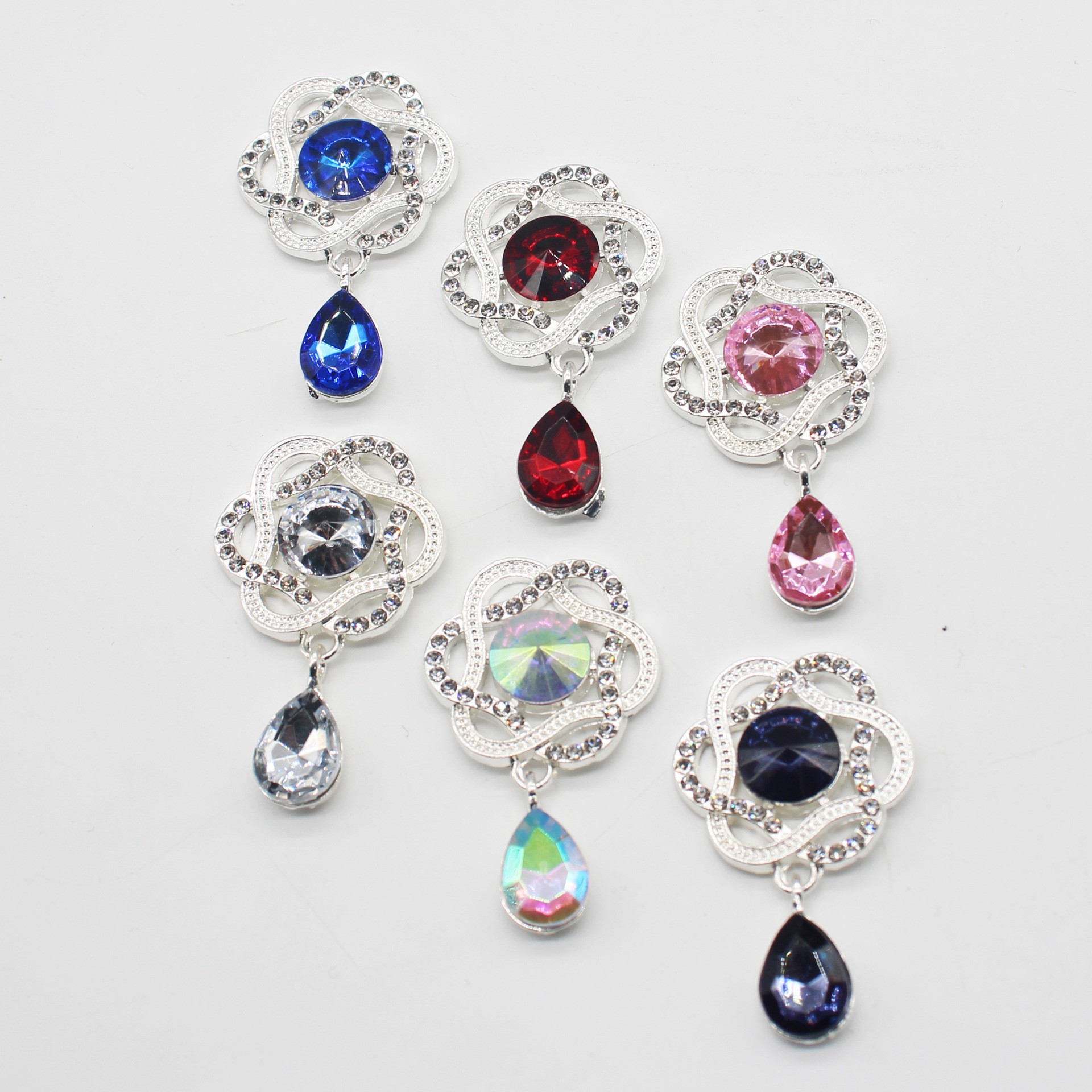 Shiny 28*45MM 5Pcs Crystal Rhi - Cocktail Recipe Book ulasan dan harga