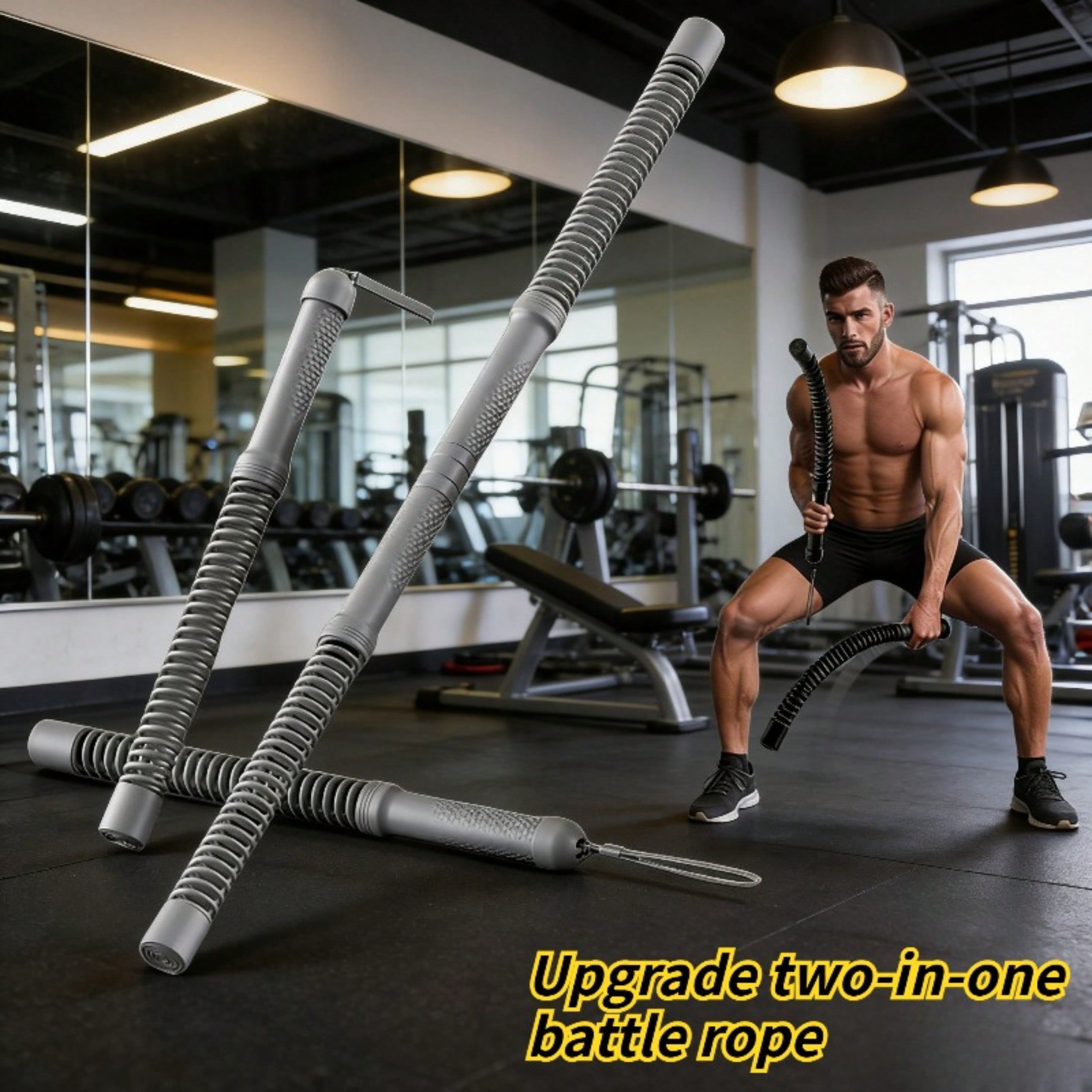2-in-1 Upgraded Cordless Battl - Home Bar And Gym ulasan dan harga