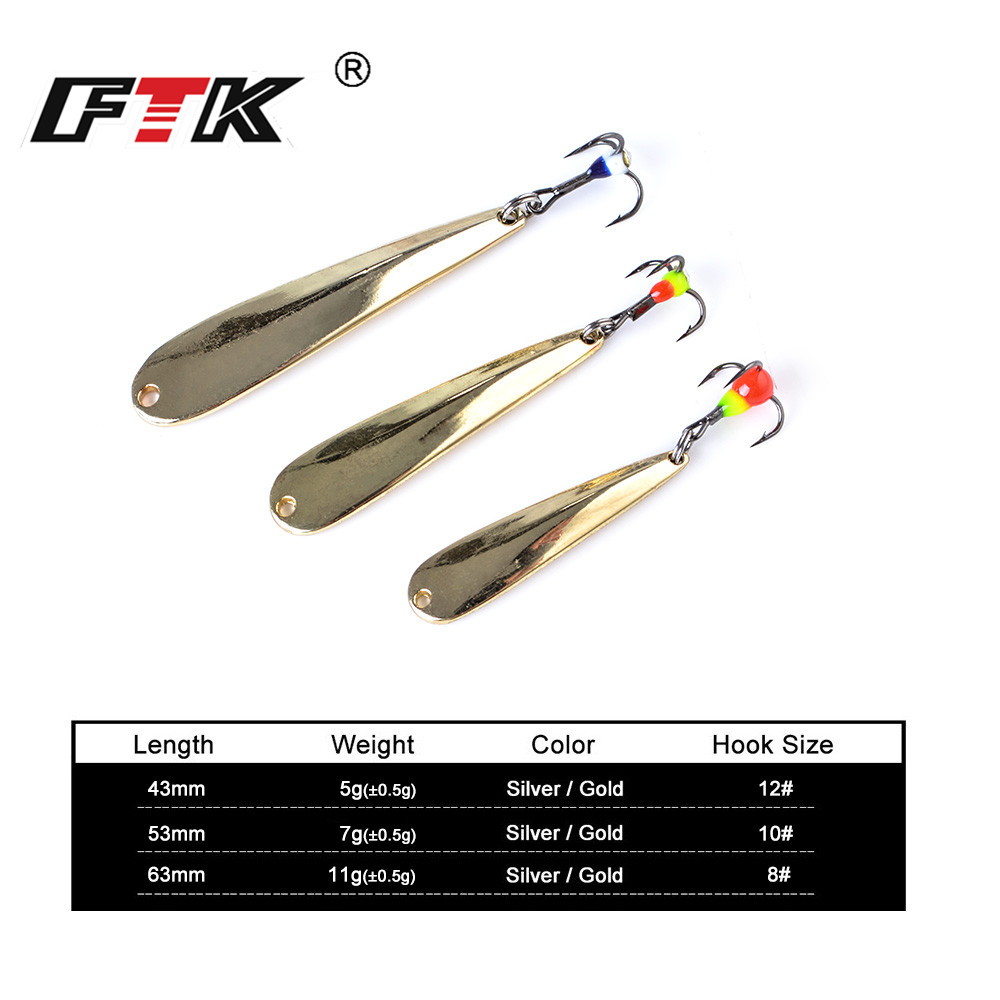 FTK Ice Fishing Lure Metal Gol - Ice Pick Pick ulasan dan harga