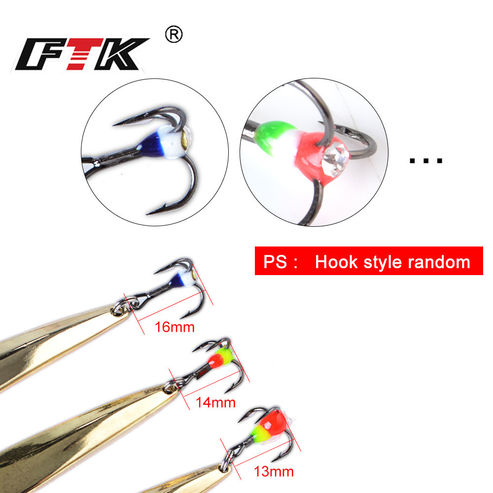 FTK Ice Fishing Lure Metal Gol - Ice Pick Pick ulasan dan harga