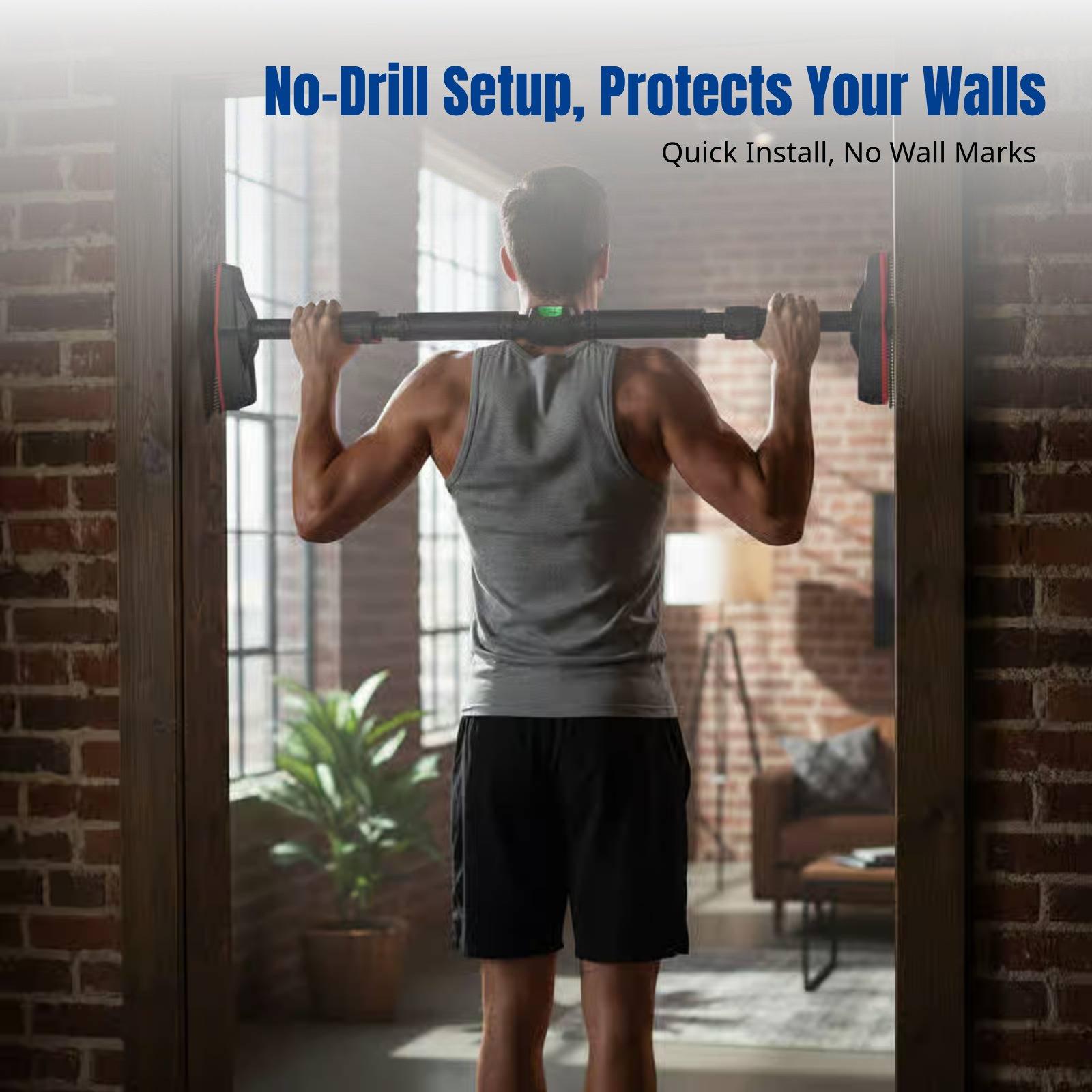 Heavy Duty Door Frame Pull Up  - Home Bar And Gym ulasan dan harga