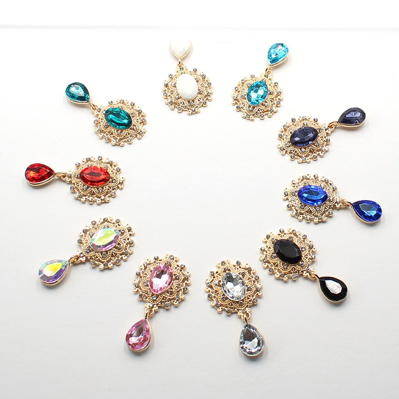 Shiny 25 * 45MM 10Pcs Crystal  - Cocktail Recipe Book ulasan dan harga