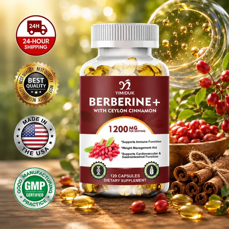 High-Potency Berberine Capsule - Bitters Bottle Set ulasan dan harga